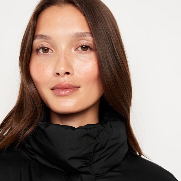 NWT OLD NAVY Quilted Puffer Jacket COLOR BLACK JACK - Picture 6 of 7